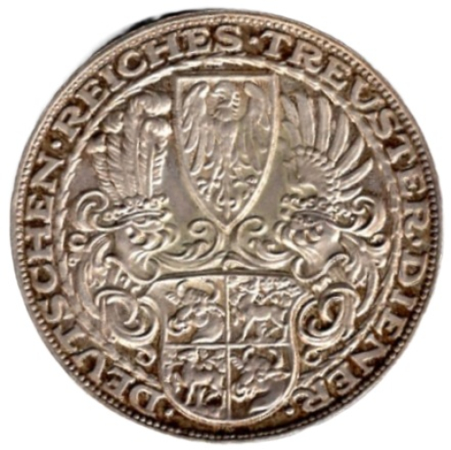 Weimarer Republik Paul von Hindenburg 80. Geburtstag Medaille 1927 D