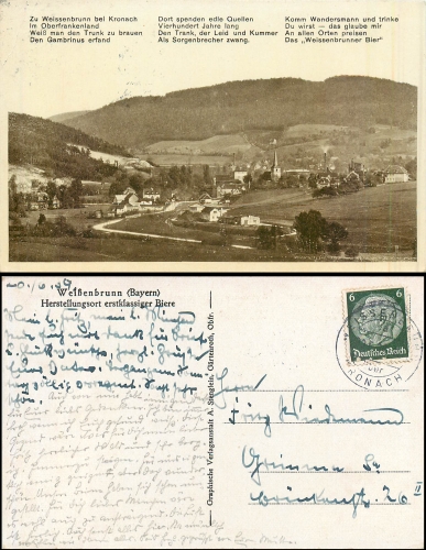Weissenbrunn bei Kronach o 20.6.1939
