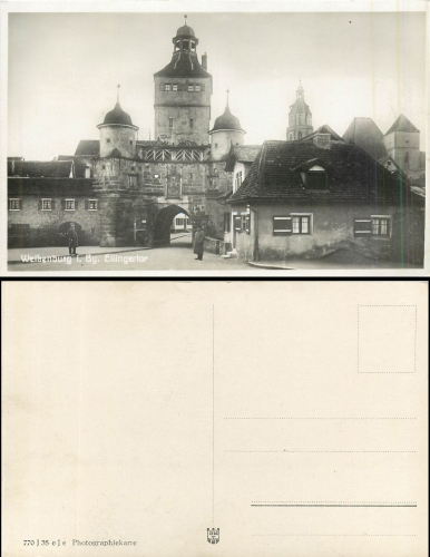Weissenburg Ellingertor *ca. 1940