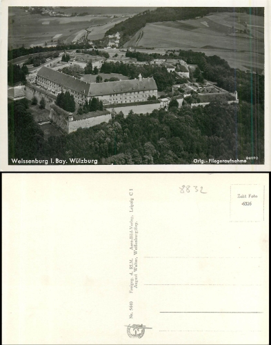 Weissenburg aerial photo * approx. 1940