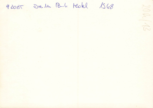 Weisser Hirsch Dresden Park Hotel tram "small pike" *1970