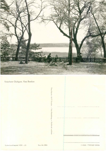 15864 Wendisch Rietz Glubigsee Ferienheim *1965 Hanich1583