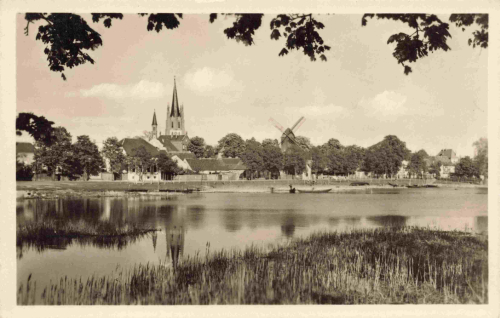 Werder Havel alte Ansichtskarte * 1955