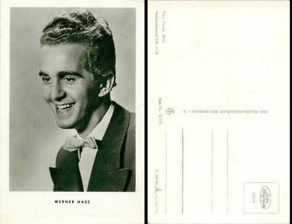 Werner Hass Volkskunstverlag 543/56