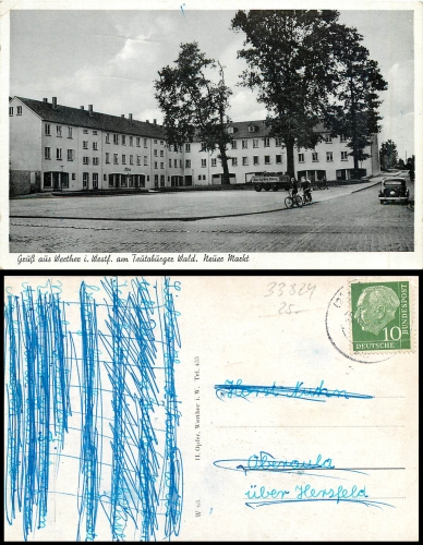 Werther Westfalen neuer markt o 18.1.60?