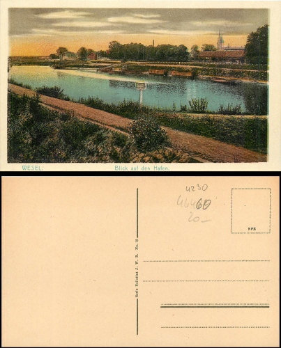 Wesel Hafen *ca.1920