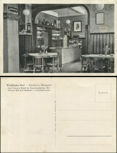 Wiehl Gasthaus Weihltaler Hof *ca. 1940