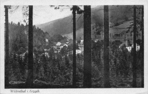 Wildenthal Eibenstock Erzgebirge o 1949