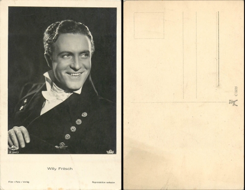 Willy Fritsch Film+Foto+Verlag A 3642/1