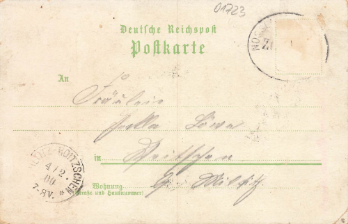 01723 Wilsdruff Sachsen Hotel zum Weissen Adler Litho o 1900