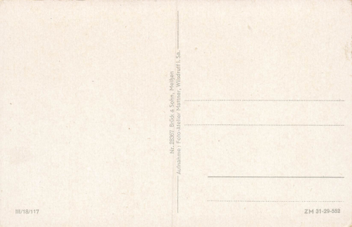 01723 Wilsdruff Sachsen * um 1940