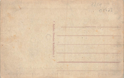 01723 Wilsdruff Sachsen Park Schänke Alfred Vogel * um 1920