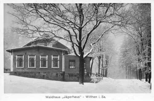 02681 Wilthen Oberlausitz Waldhaus Jägerhaus o 1966