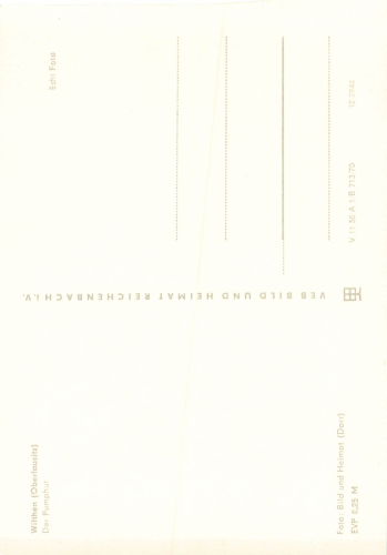 02681 Wilthen Oberlausitz Der Pumphut * 1970