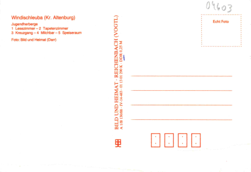 04603 Windischleuba Jugendherberge * 1988
