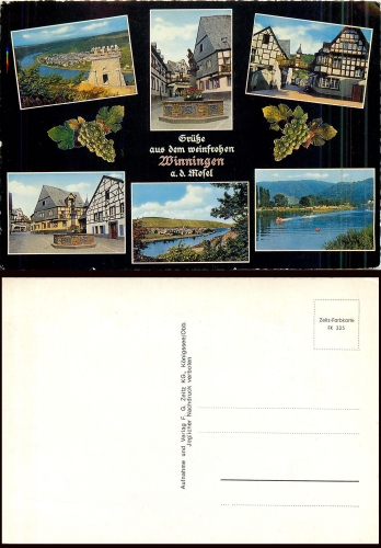 56332 Winningen Mosel *ca. 1950