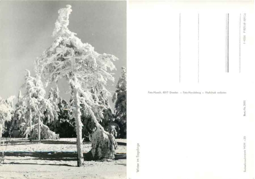 Erzgebirge Im Winter *1966 Hanich2001