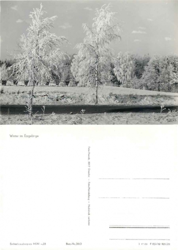 Erzgebirge im Winter *1966 Hanich2012