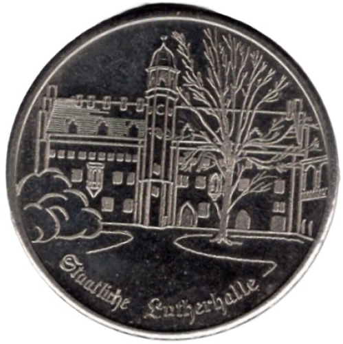 Wittenberg Lutherhalle Margarethe Luther Medaille Durchmesser 35 mm