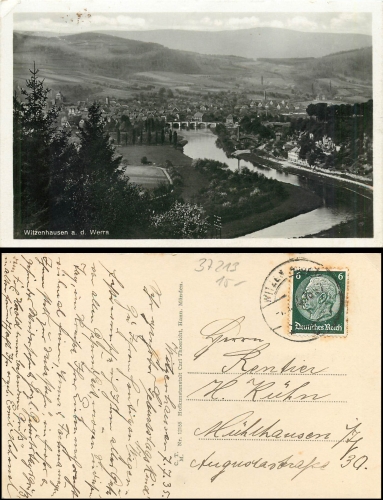 Witzenhausen Werra o 07.07.1935