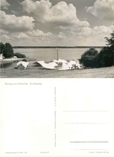 17237 User canoe storage at Woblitzsee * 1962 Hanich0017