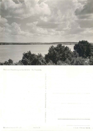 17237 Woblitz-See vom Havelsberg *1962