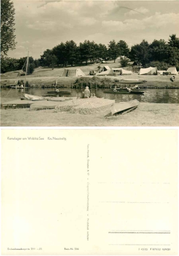 17255 Woblitzsee Kanulager *1963 Hanich0236
