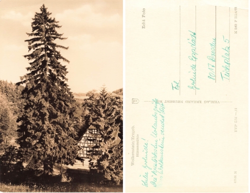 09429 Wolkenstein Erzgebirge Huttenmuhle *1963