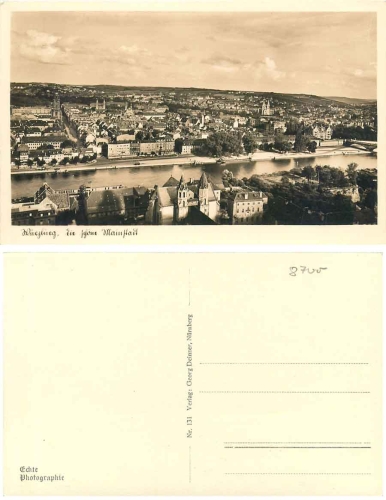 Würzburg Totalansicht *ca. 1930
