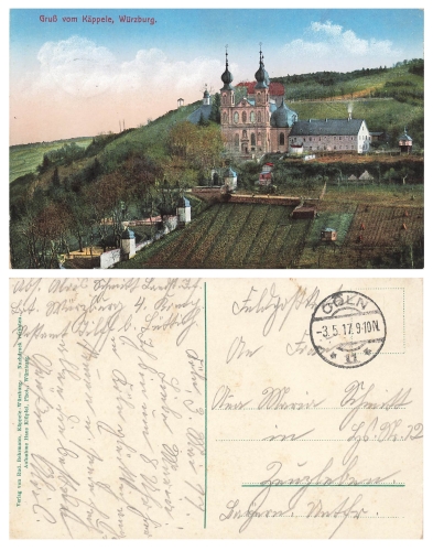 Würzburg Käppele o 3.5.1917