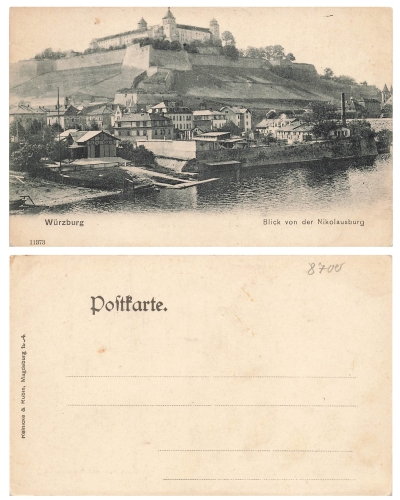 Wurzburg von der Nikolausburg * ca. 1900