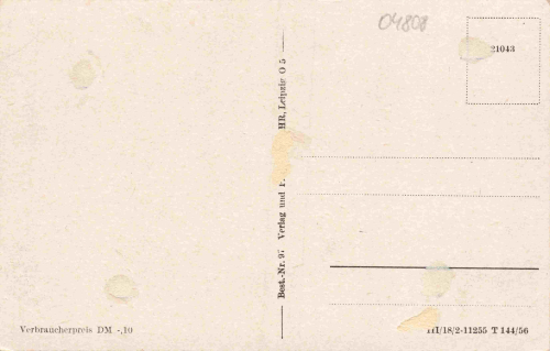 Wurzen Sachsen Bahnhof * 1956
