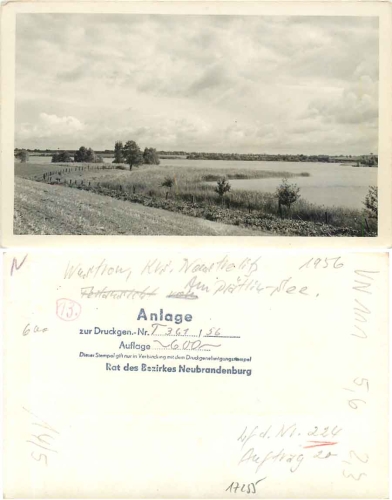 17255 Wustrow Plaetlin See Printing permission *1962 Hanich0224