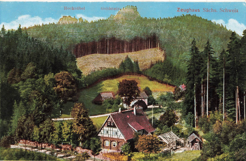 01855 Zeughaus Sächsische Schweiz Sebnitz * um 1920