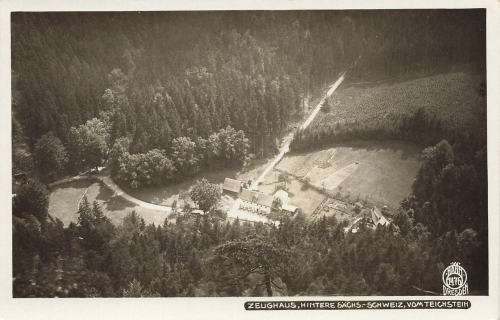 01855 Zeughaus Sächsische Schweiz Sebnitz * um 1920