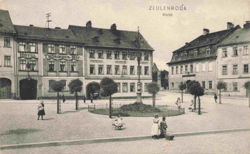 Zeulenroda Markt gebraucht 1921