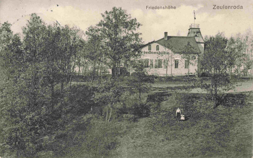 Zeulenroda Friedenshöhe – Werdau-Mehltheuer Railway Post – Train 2253 – 1912
