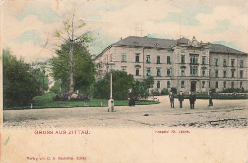 Zittau Sachsen Hospital St Jacob o 1916