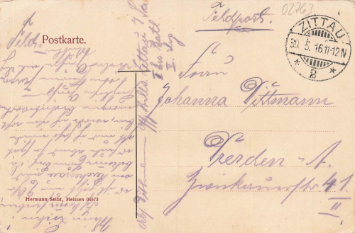 Zittau Sachsen Hospital St Jacob o 1916