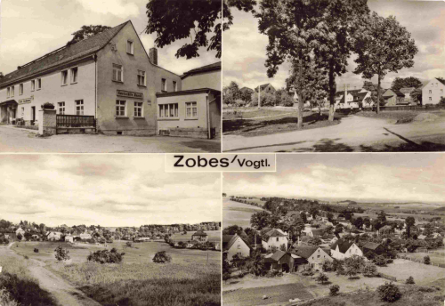 08541 Zobes Vogtland Gaststätte Haak o 1970