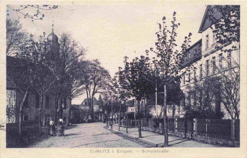09517 Zoblitz Schulstrasse o 16.2.1928
