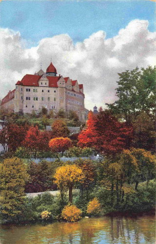Zschopau Schloss Wildeck Photochromie * um 1920