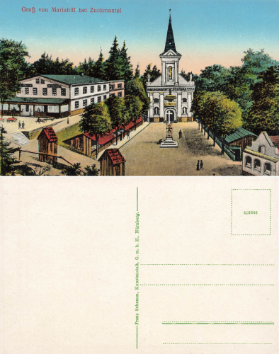 Zuckmantel Oesterreichisch Schlesien Mariahilf Zlate Hory * um 1920