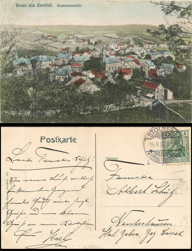 Zweifall Stolberg o 15.8.1907