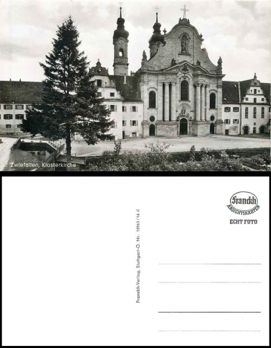88529 Zwiefalten, Klosterkirche * ca. 1960