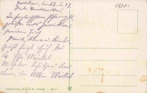 Zwickau Sachsen Innere Plauensche Strasse gebraucht 1917