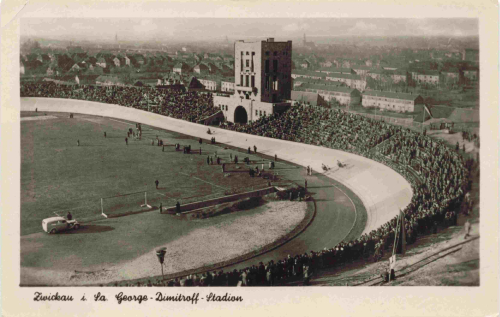 Zwickau Sachsen George Dimitroff Stadion o 1955