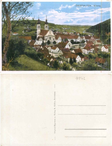 88529 Zwiefalten Wuerttemberg * ca. 1930