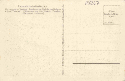 Zwotatal Vogtland * um 1930
