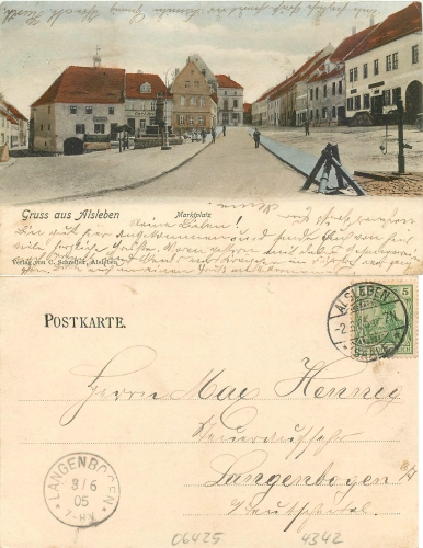 Alsleben Markplatz